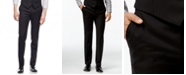 Bar III Black Solid Extra Slim-Fit Pants 